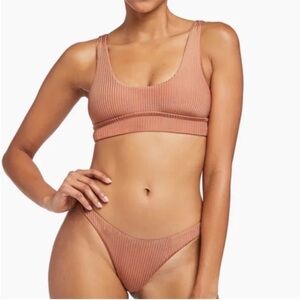 Vitamin A Pink Sands Sienna Top and Midori Bottom Bikini Set